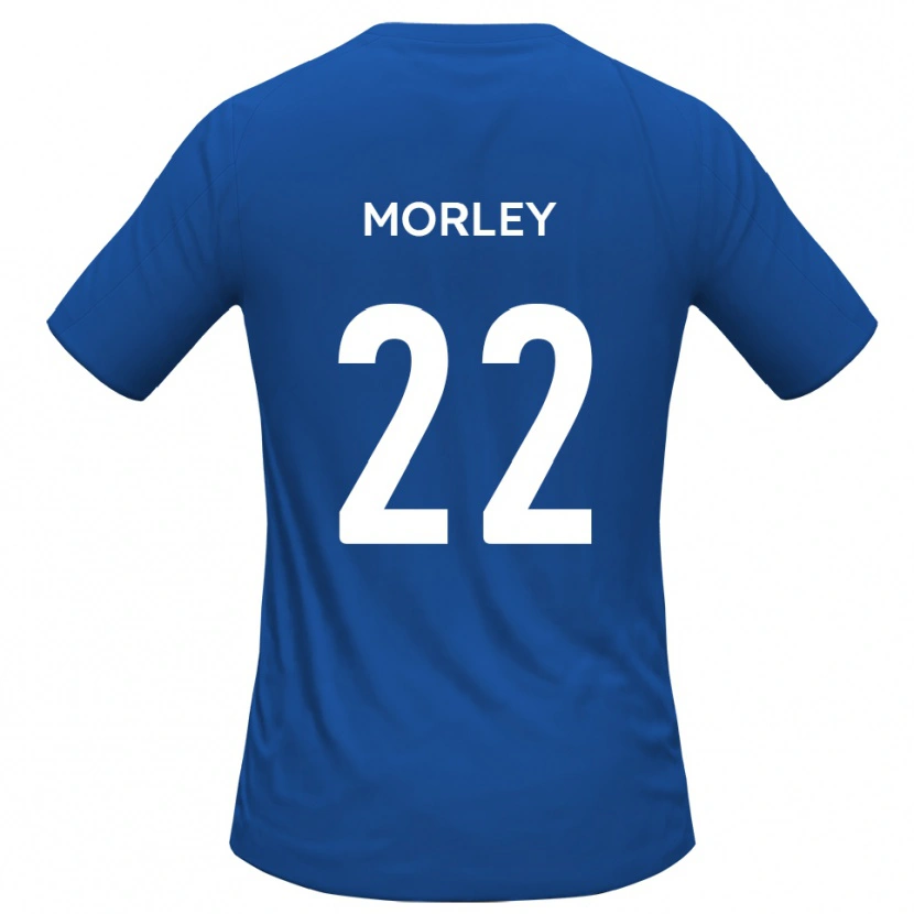 Danxen Damen Adam Morley #22 Himmelblau Auswärtstrikot Trikot 2025/26 T-Shirt Schweiz