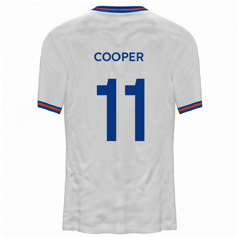 Danxen Damen Chay Cooper #11 Weiß Blau Auswärtstrikot Trikot 2025/26 T-Shirt Schweiz