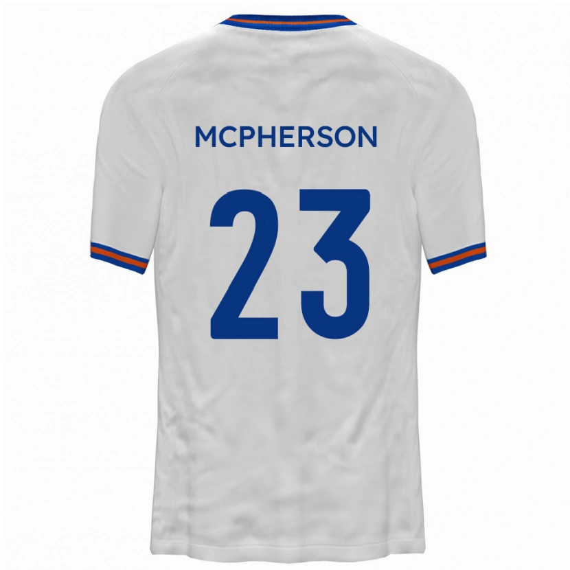 Danxen Damen Cameron Mcpherson #23 Weiß Blau Auswärtstrikot Trikot 2025/26 T-Shirt Schweiz