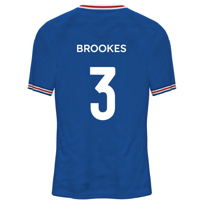 Danxen Damen Ben Brookes #3 Dodger Blau Auswärtstrikot Trikot 2025/26 T-Shirt Schweiz