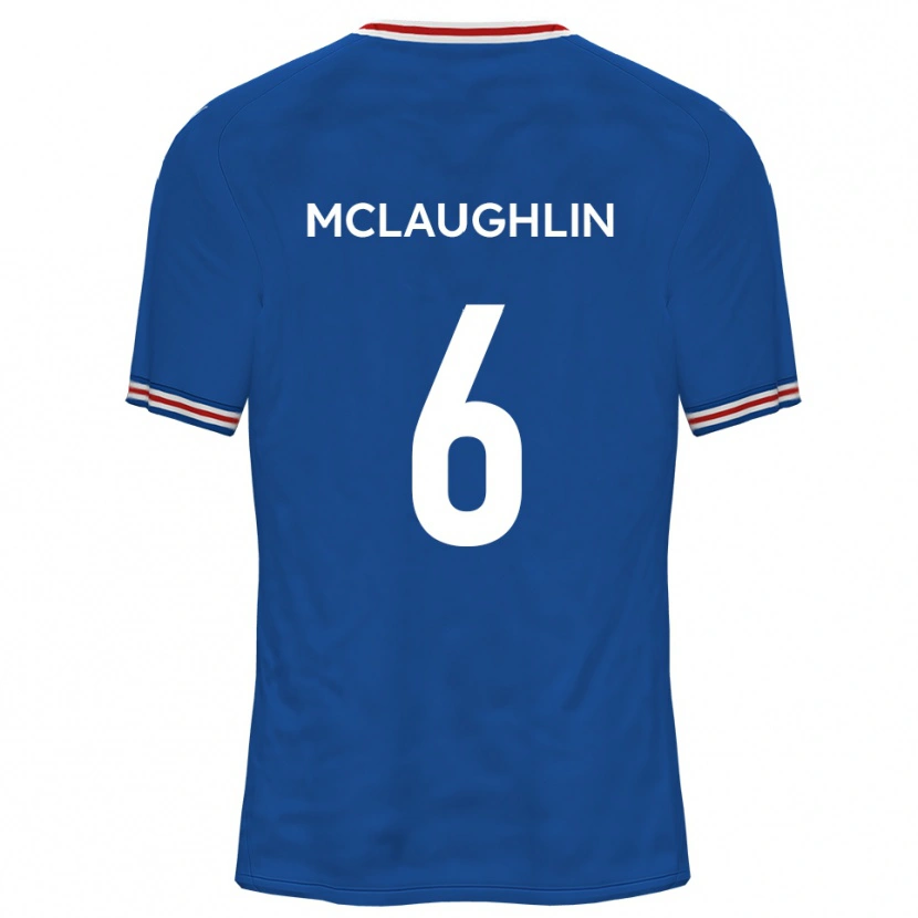 Danxen Damen Paddy Mclaughlin #6 Dodger Blau Auswärtstrikot Trikot 2025/26 T-Shirt Schweiz