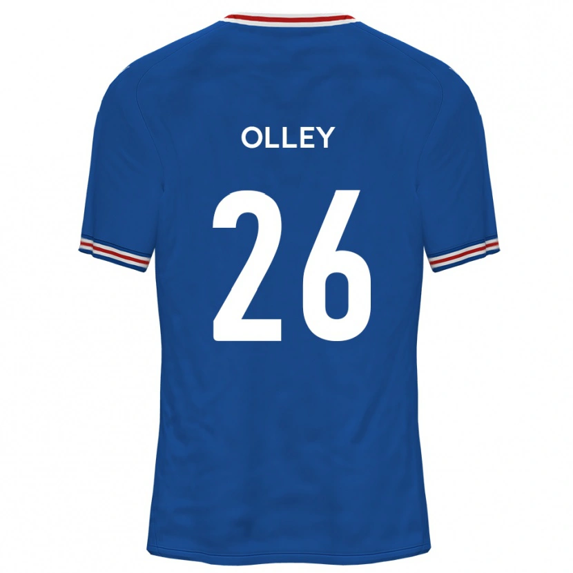 Danxen Damen Greg Olley #26 Dodger Blau Auswärtstrikot Trikot 2025/26 T-Shirt Schweiz