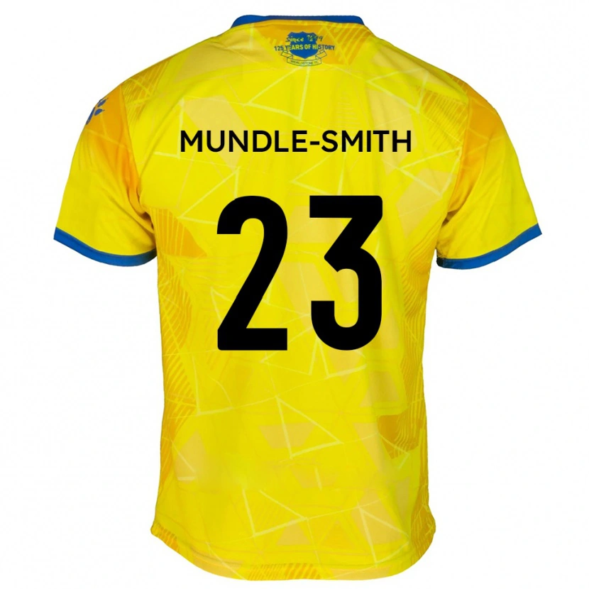 Danxen Damen Jaydn Mundle-Smith #23 Gelb Blau Auswärtstrikot Trikot 2025/26 T-Shirt Schweiz