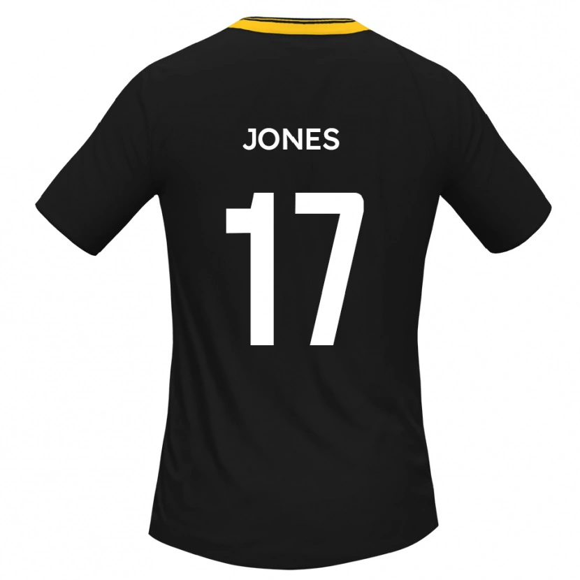 Danxen Damen Aaron Jones #17 Schwarz Gelb Auswärtstrikot Trikot 2025/26 T-Shirt Schweiz