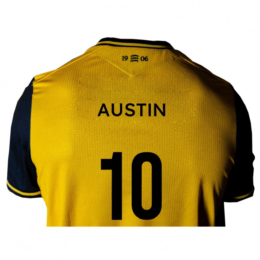 Danxen Damen Sam Austin #10 Gelb Schwarz Auswärtstrikot Trikot 2025/26 T-Shirt Schweiz