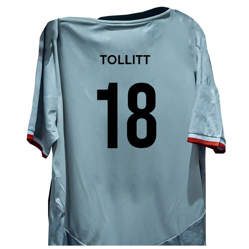 Danxen Damen Ben Tollitt #18 Weiß Schwarz Auswärtstrikot Trikot 2025/26 T-Shirt Schweiz