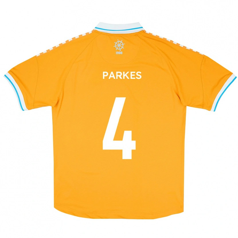 Danxen Damen Tom Parkes #4 Gelb Blau Auswärtstrikot Trikot 2025/26 T-Shirt Schweiz