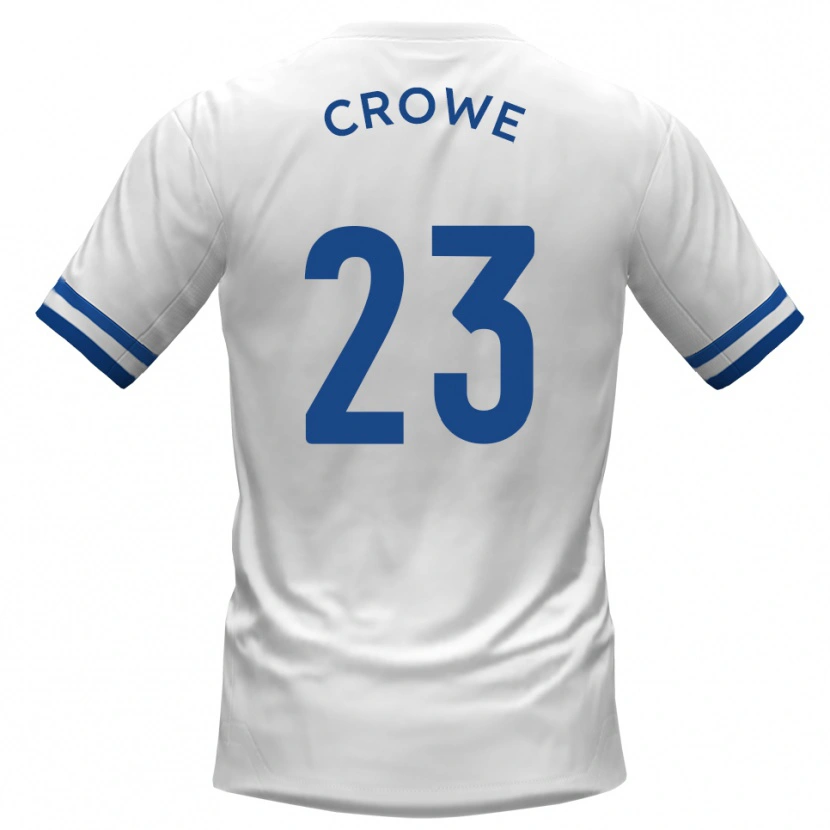 Danxen Damen Dylan Crowe #23 Weiß Blau Auswärtstrikot Trikot 2025/26 T-Shirt Schweiz