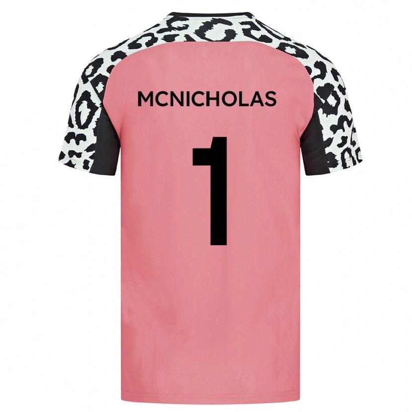 Danxen Damen Luke Mcnicholas #1 Pink Schwarz Auswärtstrikot Trikot 2025/26 T-Shirt Schweiz