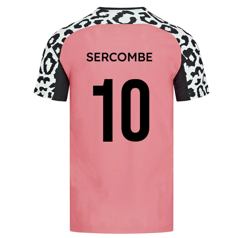 Danxen Damen Liam Sercombe #10 Pink Schwarz Auswärtstrikot Trikot 2025/26 T-Shirt Schweiz