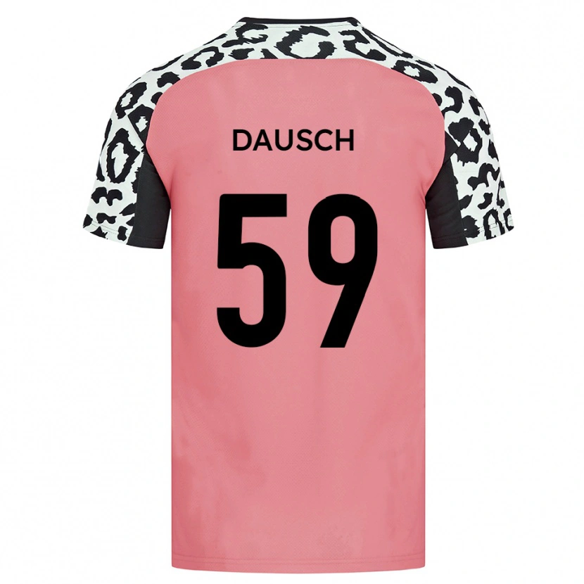 Danxen Damen Aidan Dausch #59 Pink Schwarz Auswärtstrikot Trikot 2025/26 T-Shirt Schweiz