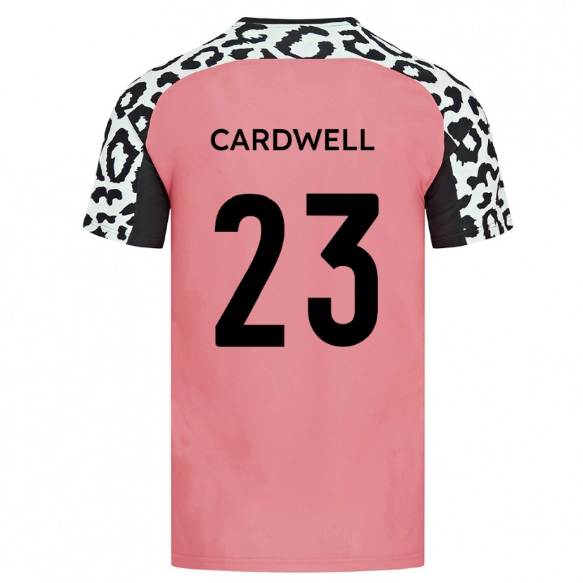 Danxen Damen Harry Cardwell #23 Pink Schwarz Auswärtstrikot Trikot 2025/26 T-Shirt Schweiz