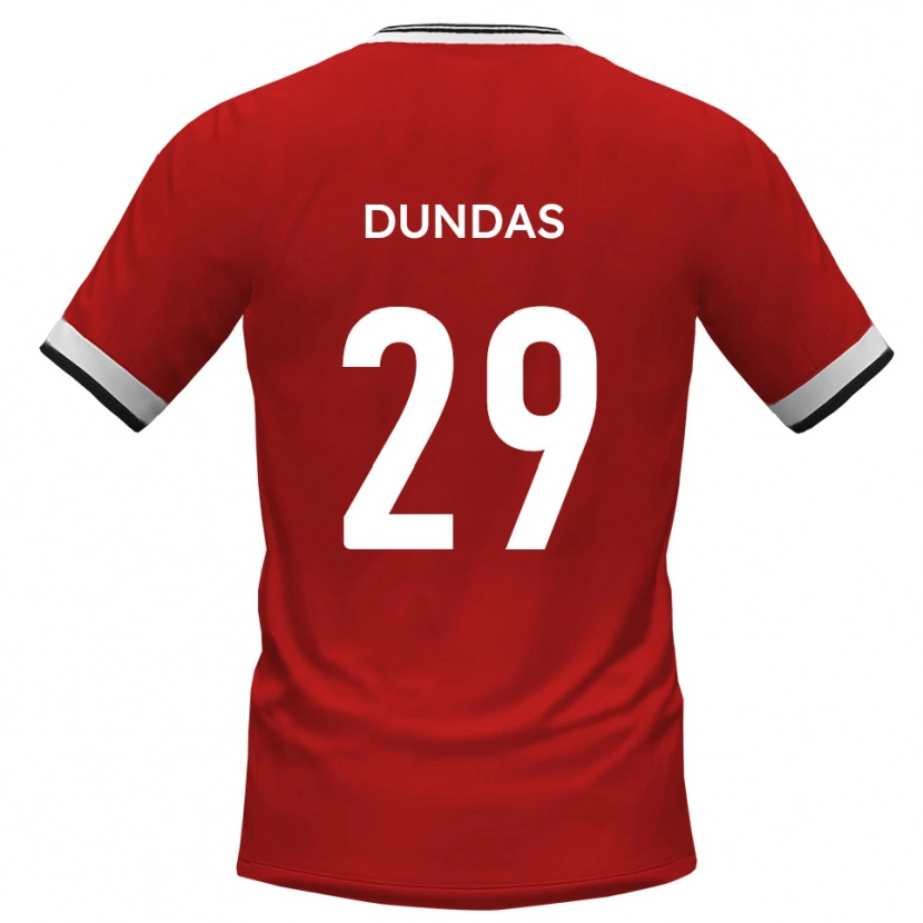 Danxen Damen Jadyn Dundas #29 Weiß Schwarz Auswärtstrikot Trikot 2025/26 T-Shirt Schweiz