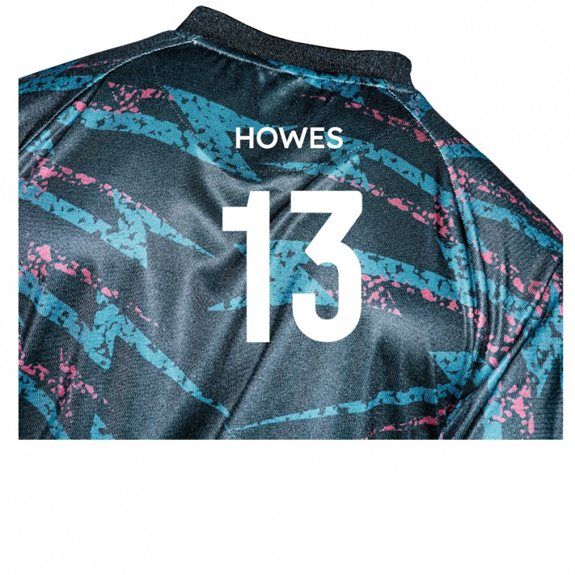 Danxen Damen Sam Howes #13 Schwarz Marine Auswärtstrikot Trikot 2025/26 T-Shirt Schweiz