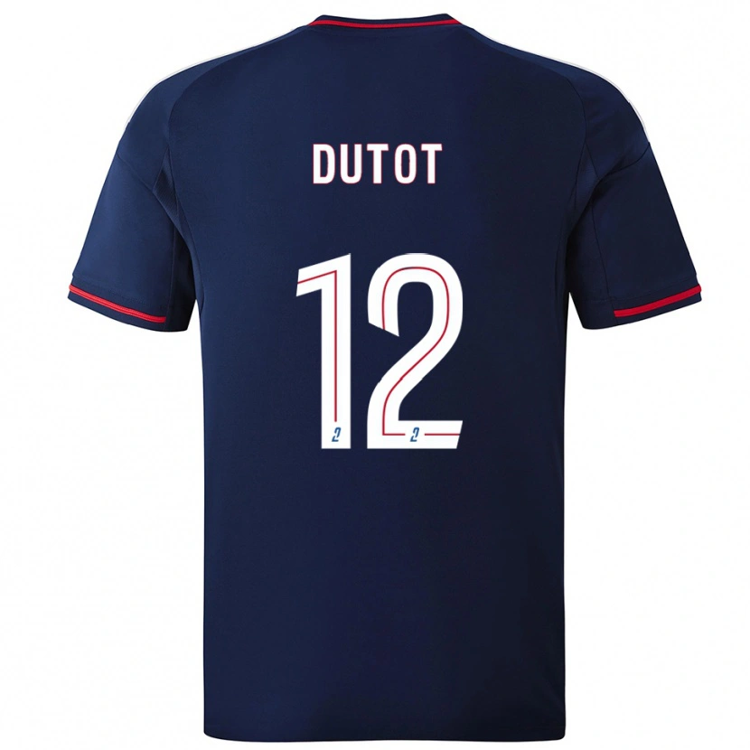 Danxen Damen Timothée Dutot #12 Marine Rot Auswärtstrikot Trikot 2025/26 T-Shirt Schweiz
