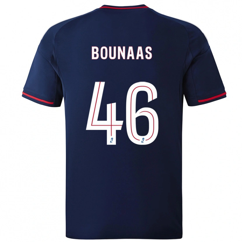 Danxen Damen Idris Bounaas #46 Marine Rot Auswärtstrikot Trikot 2025/26 T-Shirt Schweiz