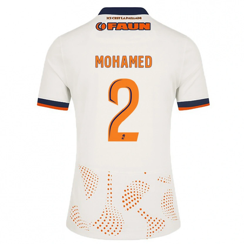 Danxen Damen Isyak Mohamed #2 Weiß Orange Auswärtstrikot Trikot 2025/26 T-Shirt Schweiz