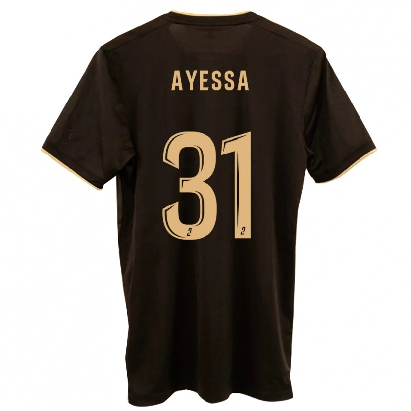 Danxen Damen Jésah Ayessa #31 Blau Rot Auswärtstrikot Trikot 2025/26 T-Shirt Schweiz