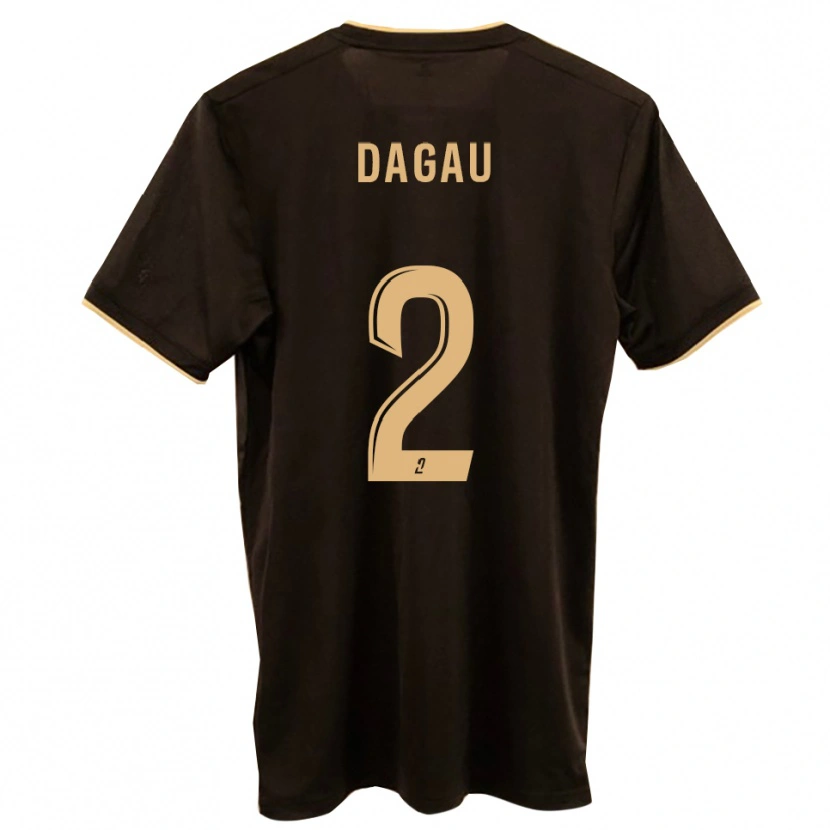 Danxen Damen Luca Dagau #2 Blau Rot Auswärtstrikot Trikot 2025/26 T-Shirt Schweiz