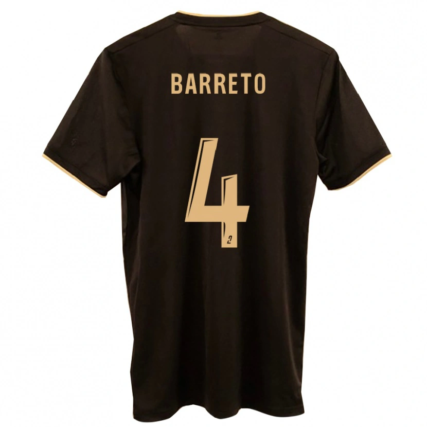 Danxen Damen Michaël Barreto #4 Blau Rot Auswärtstrikot Trikot 2025/26 T-Shirt Schweiz