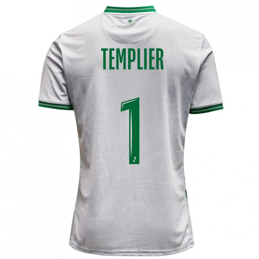Danxen Damen Emma Templier #1 Weiß Grün Auswärtstrikot Trikot 2025/26 T-Shirt Schweiz