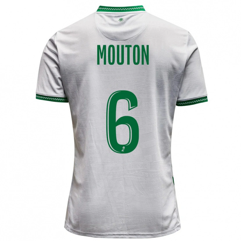 Danxen Damen Jules Mouton #6 Weiß Grün Auswärtstrikot Trikot 2025/26 T-Shirt Schweiz