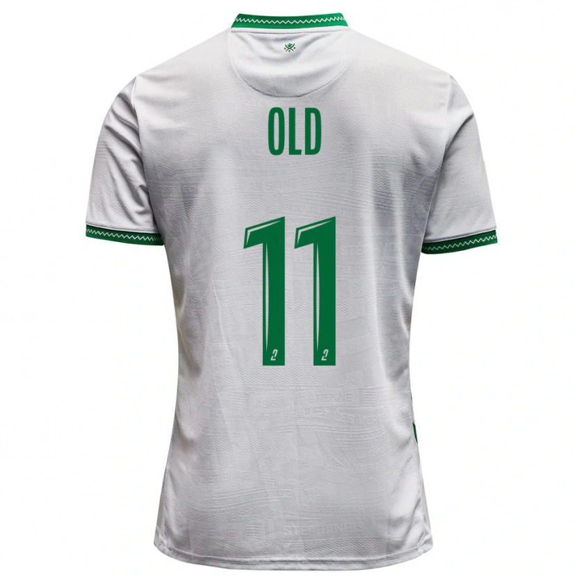 Danxen Damen Ben Old #11 Weiß Grün Auswärtstrikot Trikot 2025/26 T-Shirt Schweiz