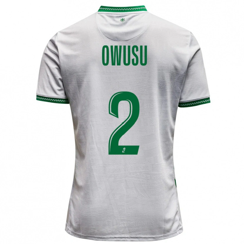 Danxen Damen Beres Owusu #2 Weiß Grün Auswärtstrikot Trikot 2025/26 T-Shirt Schweiz