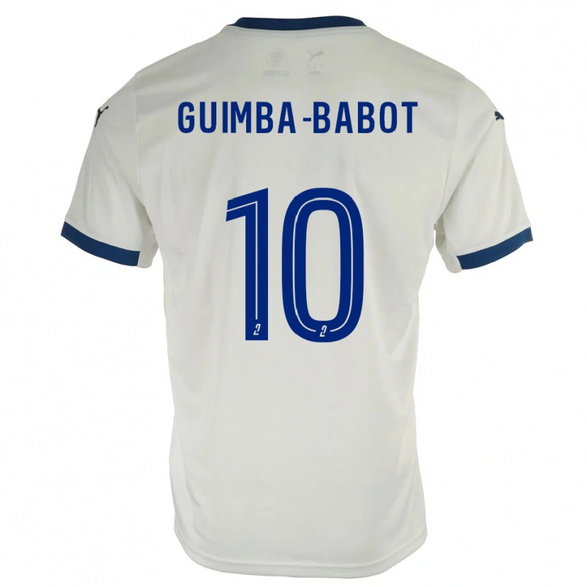 Danxen Damen Khays Guimba-Babot #10 Weiß Blau Auswärtstrikot Trikot 2025/26 T-Shirt Schweiz