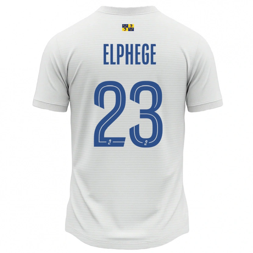 Danxen Damen Nesta Elphege #23 Weiß Blau Auswärtstrikot Trikot 2025/26 T-Shirt Schweiz