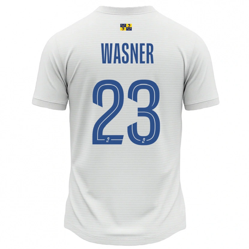 Danxen Damen Ophélie Wasner #23 Weiß Blau Auswärtstrikot Trikot 2025/26 T-Shirt Schweiz