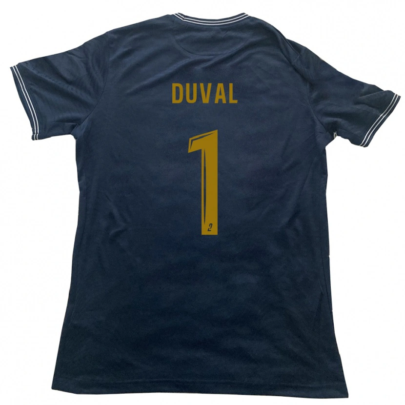 Danxen Damen Matis Duval #1 Marine Gold Auswärtstrikot Trikot 2025/26 T-Shirt Schweiz