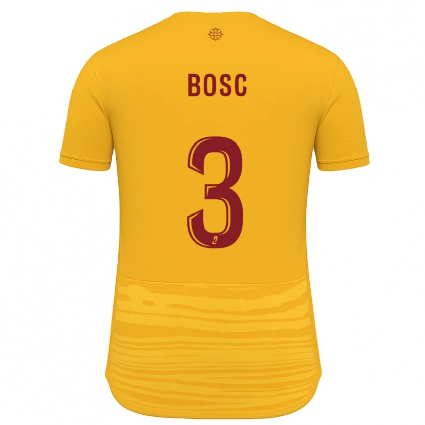 Danxen Damen Tom Bosc #3 Orange Burgunder Auswärtstrikot Trikot 2025/26 T-Shirt Schweiz