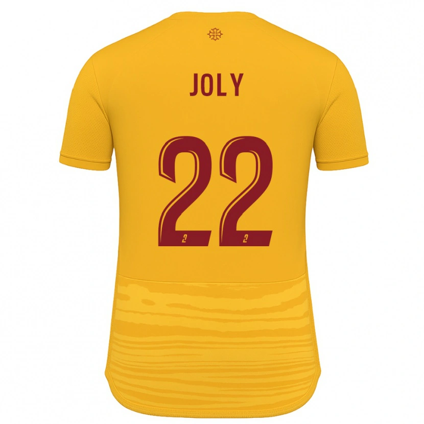 Danxen Damen Octave Joly #22 Orange Burgunder Auswärtstrikot Trikot 2025/26 T-Shirt Schweiz
