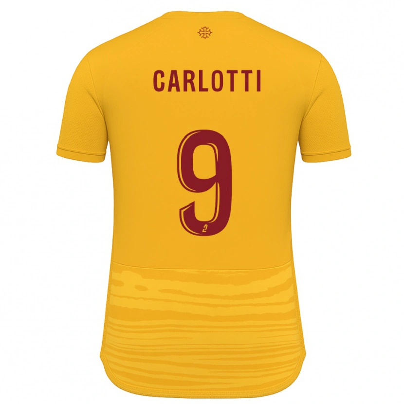 Danxen Damen Fabio Carlotti #9 Orange Burgunder Auswärtstrikot Trikot 2025/26 T-Shirt Schweiz
