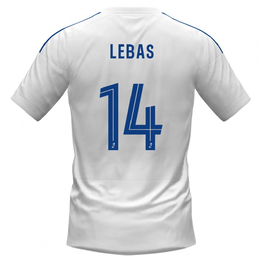 Danxen Damen Victor Lebas #14 Weiß Blau Auswärtstrikot Trikot 2025/26 T-Shirt Schweiz