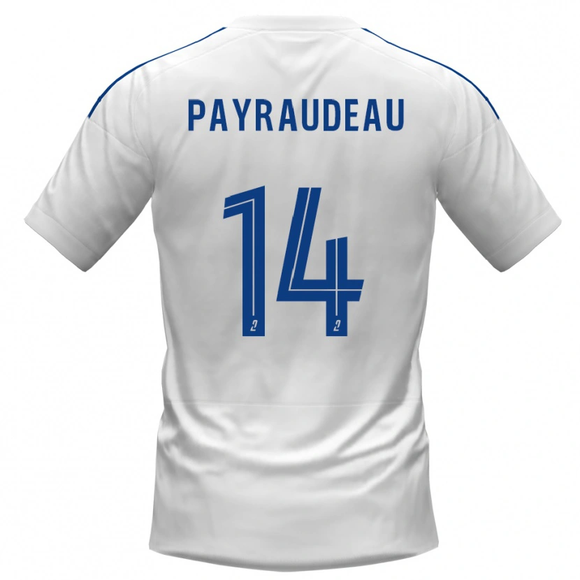 Danxen Damen Leny Payraudeau #14 Weiß Blau Auswärtstrikot Trikot 2025/26 T-Shirt Schweiz