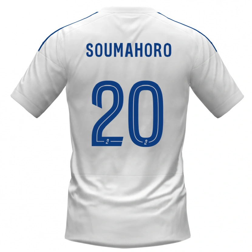 Danxen Damen Mamadou Soumahoro #20 Weiß Blau Auswärtstrikot Trikot 2025/26 T-Shirt Schweiz