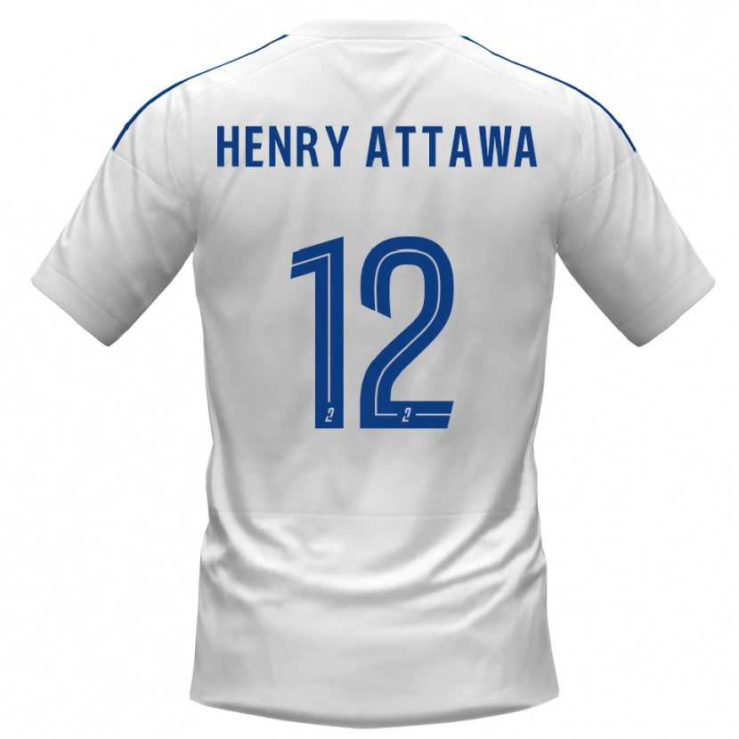Danxen Damen Yoel Henry Attawa #12 Weiß Blau Auswärtstrikot Trikot 2025/26 T-Shirt Schweiz