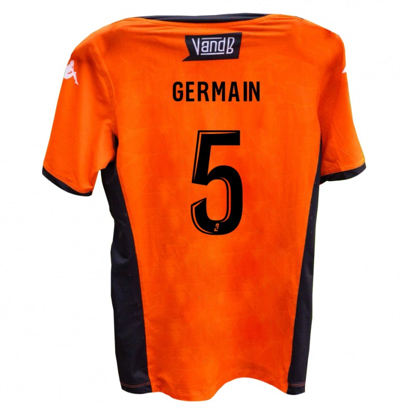 Danxen Damen Mathias Germain #5 Weiß Schwarz Auswärtstrikot Trikot 2025/26 T-Shirt Schweiz