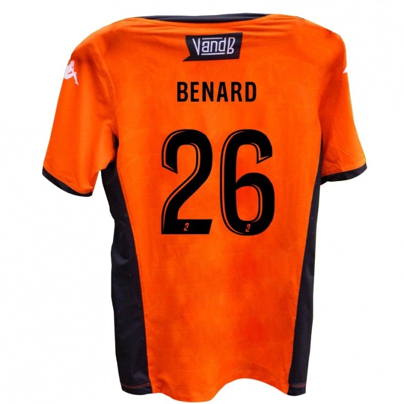 Danxen Damen William Benard #26 Weiß Schwarz Auswärtstrikot Trikot 2025/26 T-Shirt Schweiz