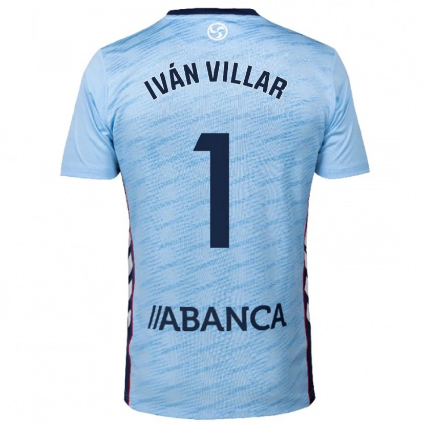 Danxen Kinder Iván Villar #1 Himmelblau Rot Heimtrikot Trikot 2025/26 T-Shirt Schweiz