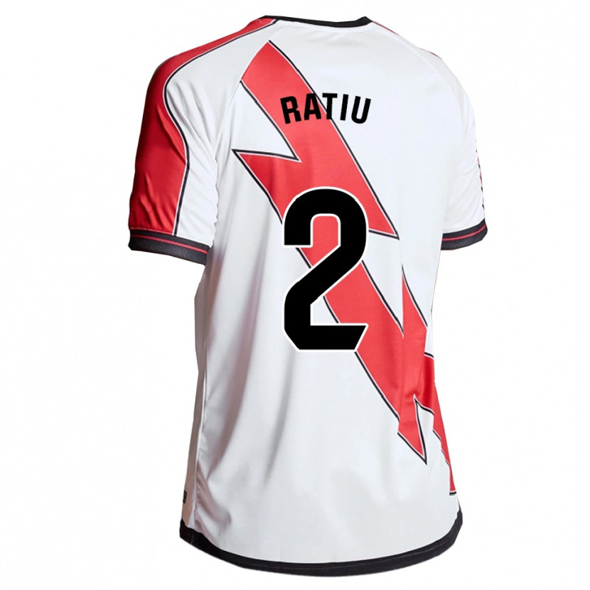 Danxen Kinder Andrei Rațiu #2 Weiß Rot Heimtrikot Trikot 2025/26 T-Shirt Schweiz