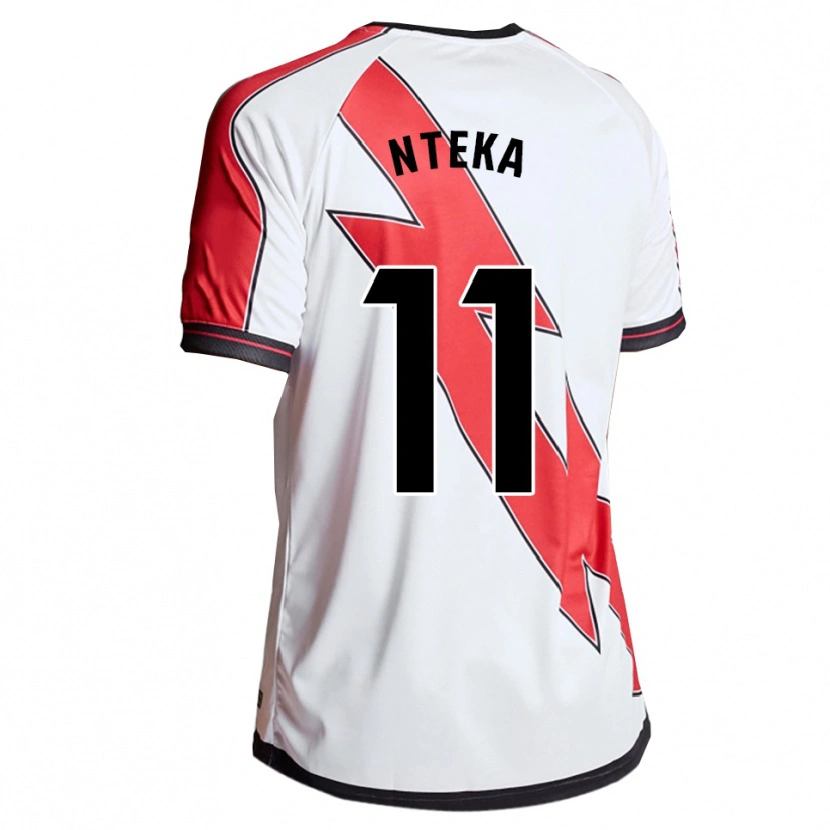 Danxen Kinder Randy Nteka #11 Weiß Rot Heimtrikot Trikot 2025/26 T-Shirt Schweiz
