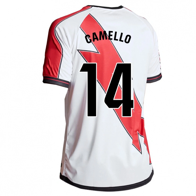 Danxen Kinder Sergio Camello #14 Weiß Rot Heimtrikot Trikot 2025/26 T-Shirt Schweiz