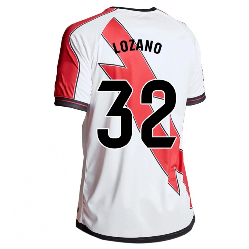 Danxen Kinder Sergio Lozano #32 Weiß Rot Heimtrikot Trikot 2025/26 T-Shirt Schweiz
