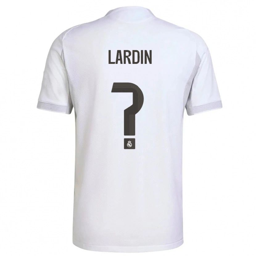 Danxen Kinder Carlos Lardin #0 Weiß Gelb Heimtrikot Trikot 2025/26 T-Shirt Schweiz