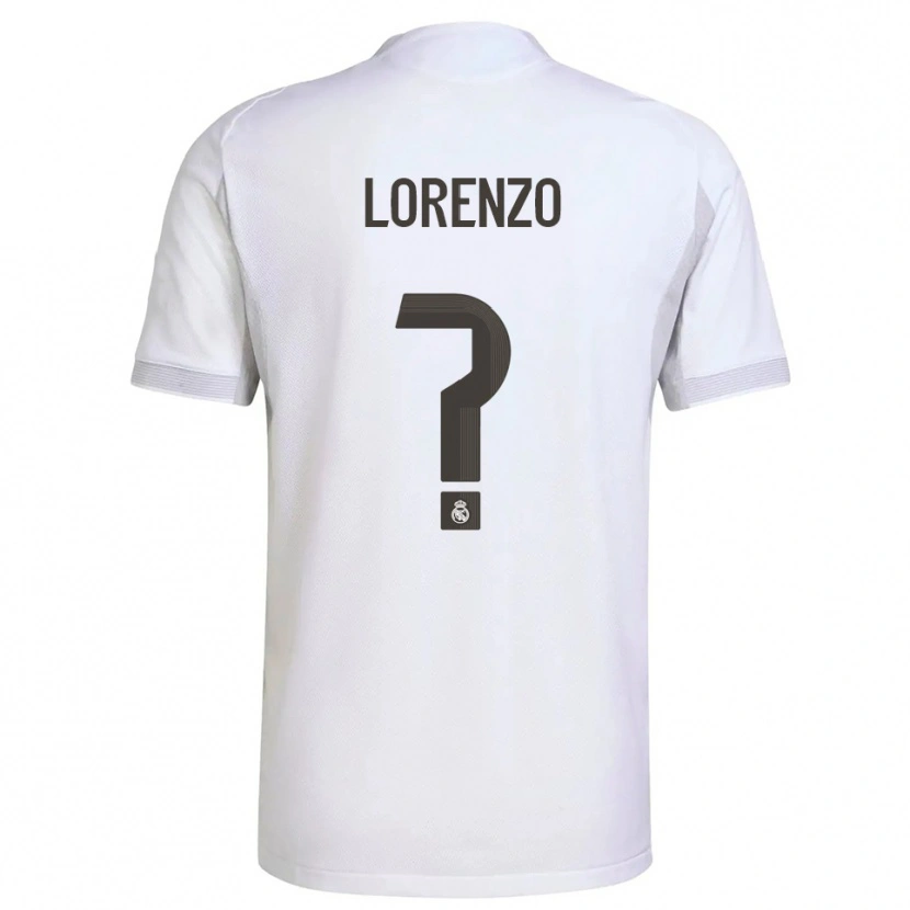 Danxen Kinder Lorenzo Sanchez #0 Weiß Gelb Heimtrikot Trikot 2025/26 T-Shirt Schweiz