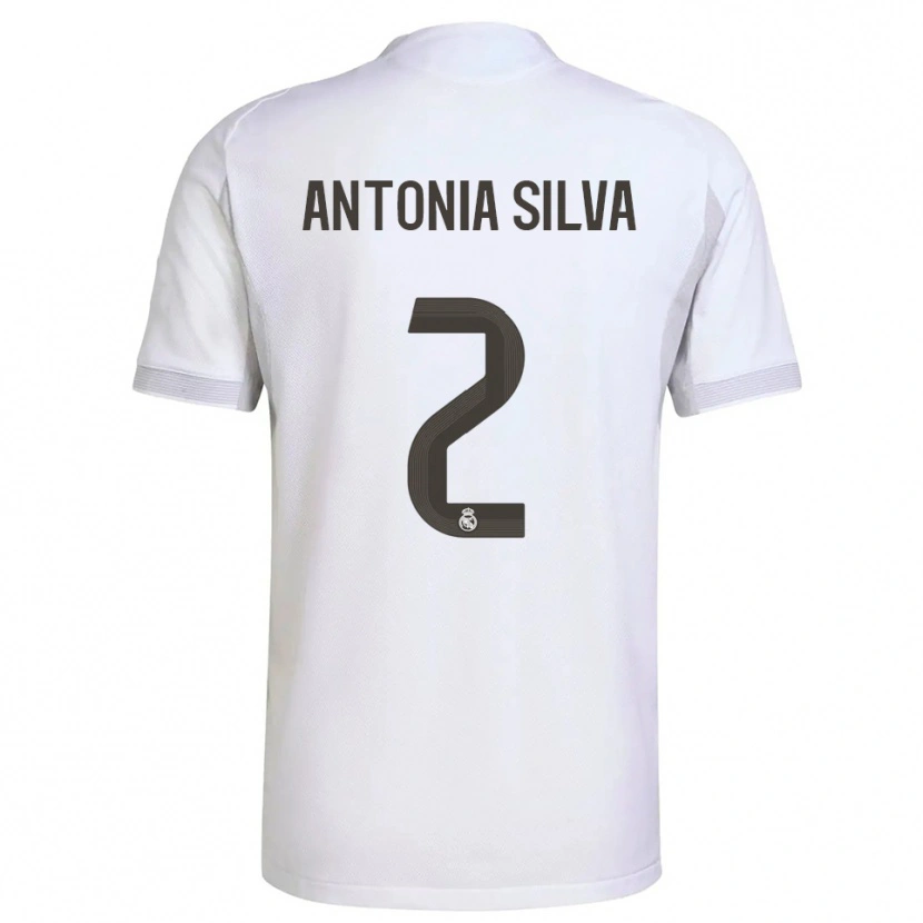 Danxen Kinder Antônia Silva #2 Weiß Gelb Heimtrikot Trikot 2025/26 T-Shirt Schweiz