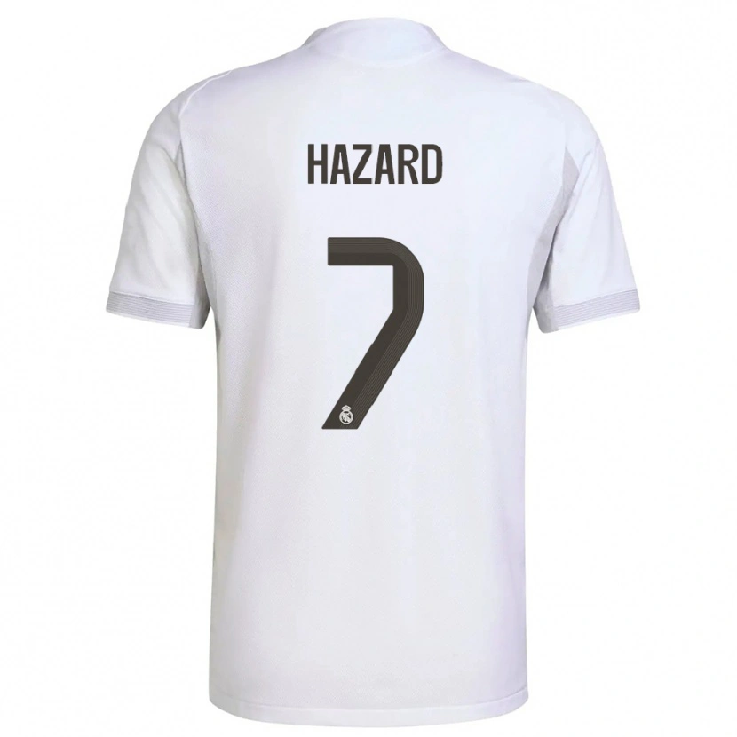 Danxen Kinder Eden Hazard #7 Weiß Gelb Heimtrikot Trikot 2025/26 T-Shirt Schweiz